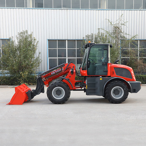 Cargadora de Ruedas Telescópica ER2500F de 2.5 Toneladas, Cargadora Compacta Articulada Diésel para Agricultura y Construcción - Product Image 2