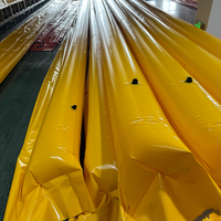 Barrière gonflable de PVC de contrôle de flaque d'huile de haute qualité pour la marine