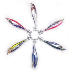 2026 GAMA Japón yo-zuri molde Lazer madera Camarón cebo artificial <span class=keywords><strong>DTD</strong></span> EGI calamar jig sepia plástico duro señuelo de pesca senuelo de calamar - Product Image 2