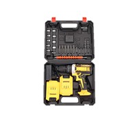 Ensemble d'outils de perçage électrique sans fil haute puissance avec batterie et chargeur