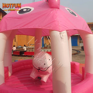 Divertido Toro Mecánico Eléctrico con Forma de Cerdo, Atracción de Rodeo para Parques Temáticos, Carnavales, Eventos, Juegos Interiores y Exteriores, en Venta - Product Image 5