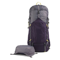 Sac à dos de randonnée, de voyage et de camping en montagne, léger, imperméable, 50L, avec logo personnalisé et cadre interne.