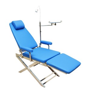 เก้าอี้ทำฟัน Dansdon แบบพับได้ ทำจากสแตนเลส สำหรับใช้งานเชิงพาณิชย์ - Product Image 1
