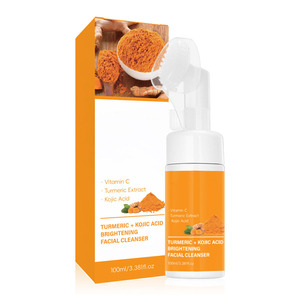 Ensemble Nettoyant et Hydratant au Curcuma 3 Pièces Marque Privée Naturel Biologique : Mousse, Tampons et <span class=keywords><strong>Savon</strong></span> pour les Taches Brunes – Kit de Soins Cutanés - Product Image 3