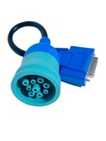 وصلة أسلاك نحاسية مخصصة J1939 Deutsch 9Pin ذكر/أنثى HD26 لشاحنات الديزل، جهاز تشخيص OBD، جهاز تسجيل ELD، أدوات تشخيص السيارات