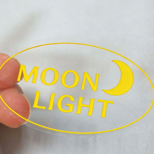 สติกเกอร์พีวีซีใสแบบกำหนดเอง พิมพ์โลโก้ สติกเกอร์กันน้ำแบบ Kiss Cut ขนาดเล็ก สติกเกอร์โลโก้ใสขนาดเล็ก สติกเกอร์ใสขนาดเล็ก - Product Image 3