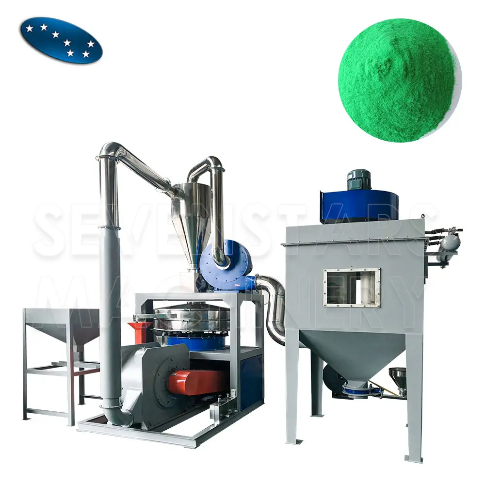 Máquina pulverizadora de plástico pvc, fresadora de PVC, trituradora de plástico, pulverizador para reciclaje