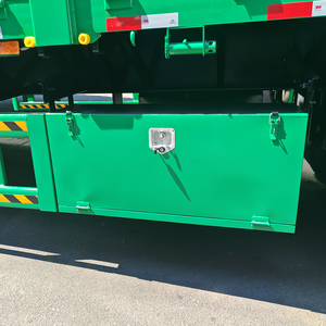 Semirremolque de 3 ejes y 50 toneladas con estacas de acero y paredes laterales de rejilla para transporte de construcción y alimentos en el puerto de Argelia - Product Image 6