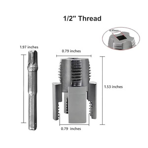 Integrated Electric Drill Compatible PVC Pipe Threader Kit Internal & External Pipe <b>Threading</b> Tool for Cutting & Forming Tools - Product Image 5