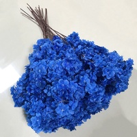 Fleurs de cerisier artificielles de 95 cm, blanches, bleues et violettes, 3 couches, branches de fleurs de cerisier pour la décoration de mariage et de fête