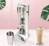Machine à milkshake électrique commerciale en acier inoxydable avec mélangeur de boissons