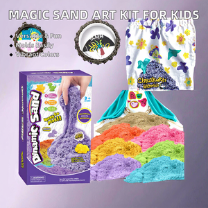 Xu Hướng Mới Tự Làm Cho Ma Thuật Cát Màu Đất Sét Cảm Giác Trẻ Em Chơi Bộ Dụng Cụ Nghệ Thuật Năng Động Cảm Giác Giáo Dục Đồ Chơi Cho Trẻ Em - Product Image 3