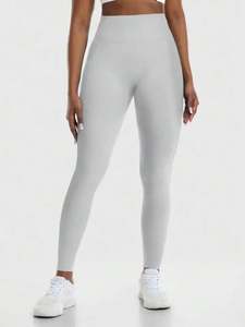 Pantalones de yoga sin costuras para mujer, mallas de gimnasio sexis, <span class=keywords><strong>push</strong></span> <span class=keywords><strong>up</strong></span>, en 8 colores, logotipo personalizado - Product Image 6