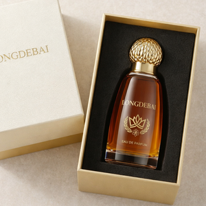 Nuevo Diseño Personalizado de Botellas de Perfume Vacías con Cierre a Presión, 30ml 50ml 100ml, Botellas de Perfume Redondas de Vidrio Transparente con Tapas de Plástico - Product Image 4