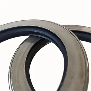 High Pressure Stainless Metal Case Oil Seal With Lips NBR FKM