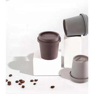ฟองน้ำแต่งหน้ารูปทรงกาแฟ ปราศจากน้ำยาง สำหรับเกลี่ยรองพื้น แป้งฝุ่น  รับผลิตแบรนด์ส่วนตัว พร้อมสกรีนโลโก้ อุปกรณ์เสริมความงาม - Product Image 3