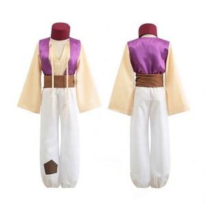 Disfraz de Príncipe Árabe Aladdin de la Película Divine Light, Traje de Cosplay de Rata de la <span class=keywords><strong>Calle</strong></span> para Adultos, Gran Venta 2026 - Product Image 6