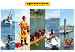 Chaleco Salvavidas Marino Promocional de la Mejor Calidad, Fabricado en China, con Certificación CE, para Kayak, Equipo de Seguridad Personal - Product Image 4