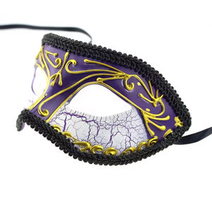 Masque de mascarade pour hommes carnaval vénitien rétro costume de bal Mardi Gras masques de fête vintage vente en gros - Product Image 5