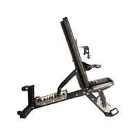 Banc de musculation professionnel pour salle de sport, logo personnalisé, banc de musculation réglable
