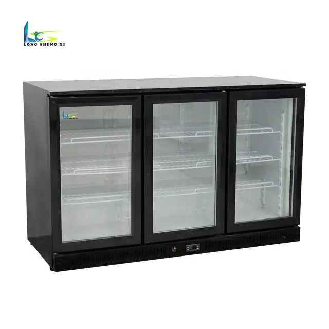330L Cửa Kính Dưới Quầy Tủ Lạnh Mini Bar/Đồ Uống Cooler/Hiển Thị Tủ Lạnh/Đồ Uống Cooler