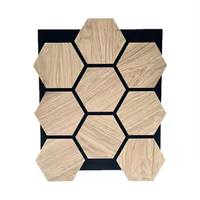 Nouveauté Panneaux acoustiques en bois Akupanels insonorisants Panneaux muraux en bois design moderne Panneaux acoustiques pour la maison et le bureau