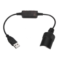 YUEEYOUNG USB-Zigarettenanzünder-Adapter, Kupferleiter, Auto-Stromwandlerkabel, 5 V/0,7 A, schnelles Aufladen, 0,3 m, tragbar, für GPS/Dash