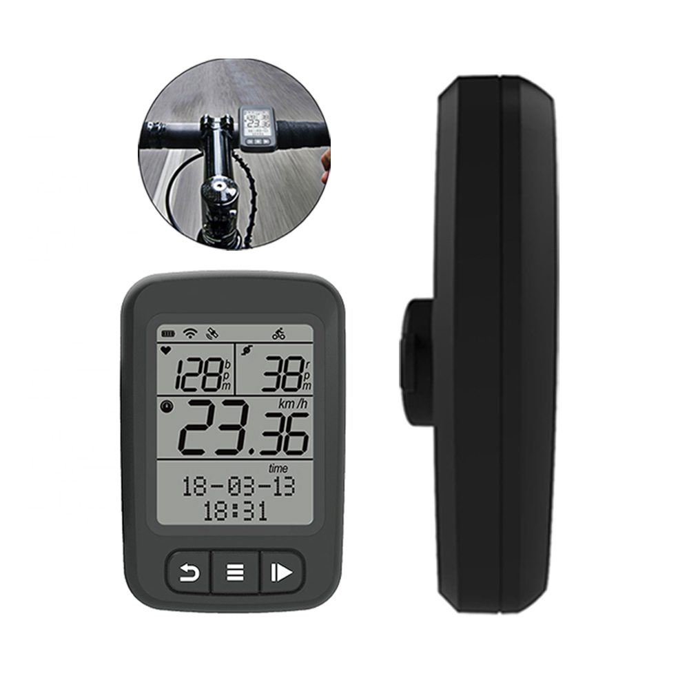China Factory Mechanical  Exercise Bike Speedometer Sport Wireless Bicycle Computer