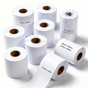 Hochwertige Thermopapierolle für Registrierkassen 80*45 80*65 Individuelle Länge Klarer Textdruck Glatte Lagerung Druckeinsätze - Product Image 1