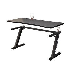 Escritorio Inteligente para eSports, Mesa de Juego para Influencers, Escritorio de Computadora para Oficina en Casa con Superficie de MDF - Product Image 5