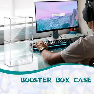 Custom <b>Acrylic</b> <b>Box</b> Trainer <b>Box</b> Case Booster <b>Box</b> Protective Sleeve Magnetic Lid <b>Display</b> - Product Image 2
