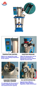 Machine de moulage par injection verticale de bureau JB-40A pour ABS/PP/PVC/EVA/PA, capacité 40g, force de serrage 2 tonnes - Product Image 2