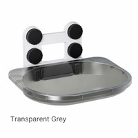 Hamac flottant transparent moderne et écologique pour chat, à ventouses puissantes, vue panoramique, avec housse amovible
