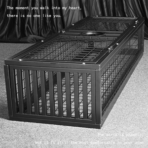 <span class=keywords><strong>BDSM</strong></span> debout fer Cage SM formation grande punition adulte sexe jeu outil chien esclave Bondage meubles retenue Cage - Product Image 2