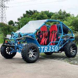 GTR350 2-Seater Off-Road Buggy 300CC Water-Cooled 4-Stroke Gas Engine Adult Racing Go Kart Chain <b>Drive</b> <b>Disc</b> Brake - Product Image 1