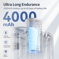 Fontaine à eau automatique en acier inoxydable de 2,8 L, OEM d'usine, pour chats et petits chiens, sans fil, à détection de mouvement, pour intérieur