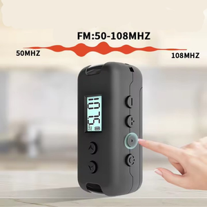 Mini Portable FM Radio for Language Exam Pocket Size LCD Display Rechargeable <b>Digital</b> Tuning Receiver for <b>Level</b> 4 and 6 - Product Image 6