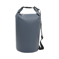 Lona de Pvc a Prueba de Agua, Bolsa Seca Impermeable, 2l, 10l, 15l, 20l, Senderismo, Natación, 500d