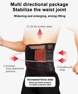 Sabuk penopang pinggang Lumbar untuk punggung bawah, sabuk penopang pinggang, korektor medis, pereda skoliosis sakit punggung bawah - Product Image 3