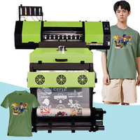 Impresora DTF OKAI para Camisetas, Máquina de Impresión Digital DTF A1 Disponible con 2/4 Cabezales de Impresión I3200