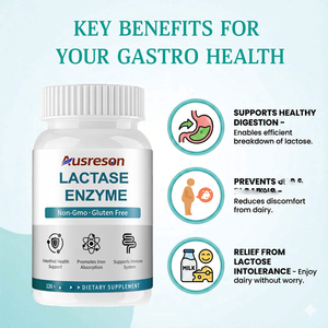 Enzima <span class=keywords><strong>Lattasi</strong></span> Naturale Vegano OEM, Integratori per il Supporto Immunitario e la Salute Digestiva, Etichetta Privata, Compresse <span class=keywords><strong>di</strong></span> Enzima <span class=keywords><strong>Lattasi</strong></span> dalla Cina - Product Image 3