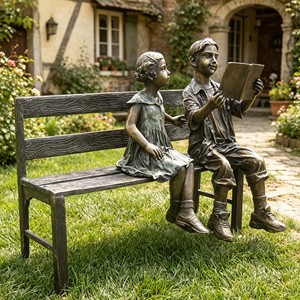 Estatuas de Bronce de Alta Calidad, <span class=keywords><strong>Nuevo</strong></span> Diseño, Tamaño Real, para Parques al Aire Libre, Madre e Hijo - Product Image 6