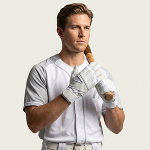 Gants de frappe de baseball professionnels pour adultes de haute qualité, personnalisés, en cuir Cabretta, durables et antidérapants - Product Image 1
