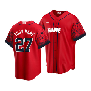 Camiseta Transpirable Hecha a Medida para Hombre, Uniformes de Béisbol Personalizados para Equipos Juveniles, Conjunto de Uniforme de Béisbol <span class=keywords><strong>All</strong></span> <span class=keywords><strong>Star</strong></span> de Alta Calidad - Product Image 6