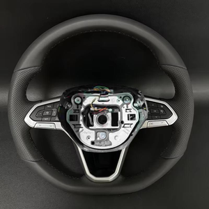 Ventes directes d'usine, cuir perforé avec surpiqûres noires pour Volkswagen <span class=keywords><strong>Golf</strong></span> MK7 8 Jetta Passat B8 Polo Tiguan <span class=keywords><strong>GTI</strong></span> - Product Image 1