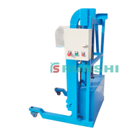 Poubelle publique à élévateur 600L en plastique pour recyclage et déchets, machine de levage de poubelle