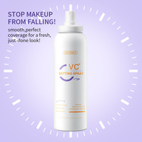 HUNMUI Spray fixateur de maquillage à la vitamine C Contrôle de l'huile longue durée Brume imperméable Stock d'usine Marque privée Finition mate 100ml