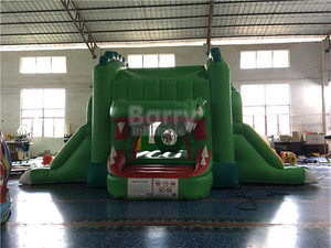 Tobogán inflable de PVC seco y mojado para fiestas, Combo de Castillo lunar, rebote y tobogán - Product Image 5