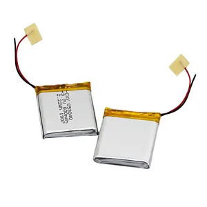 KC CE BIS Certification Hot Sale Rechargeable Lithium Ion Battery 503040P 3.7V 600mAh Li Ion Battery