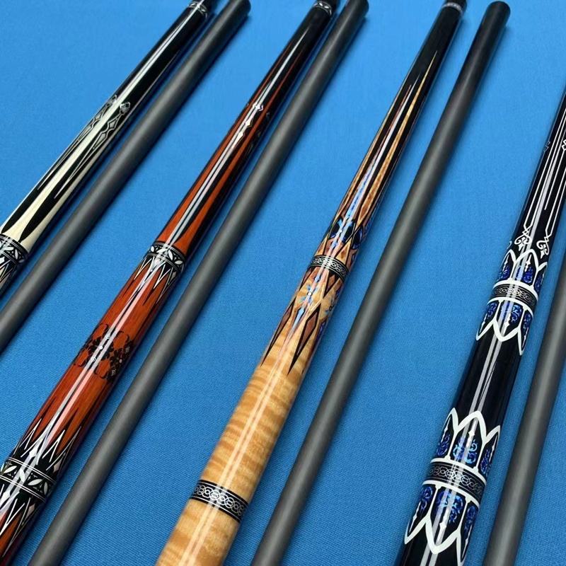 YFEN 58 Inches Handmade Carbon Fiber 12.5mm/11.5mm Pool Cue